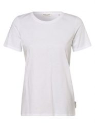 Marc O'Polo T-shirt Kobiety Bawełna biały, XL. Białe t-shirty damskie Marc O´Polo, xl, bez wzorów, z bawełny, bez kołnierzyka. Za 189.95 zł.