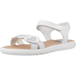 Sandały PABLOSKY 430300P Biały. Białe sandały damskie Pablosky, bez wzorów, ze skóry, bez obcasa. Za 257.99 zł.