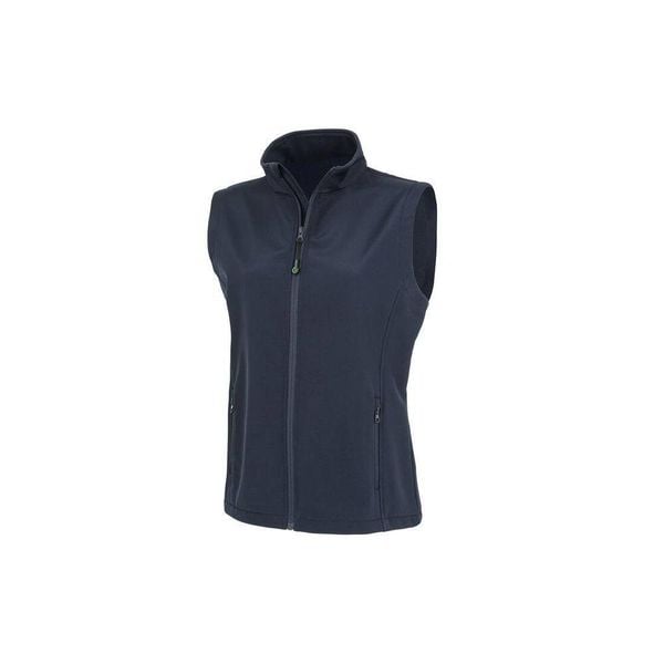 Damska bluza termoaktywna z recyklingu Result Softshell. Niebieskie bluzy bez kaptura damskie RESULT, z polaru. Za 144.50 zł.