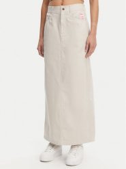 Adidas Spódnica maxi Allover Print JC8854 Beżowy Regular Fit. Brązowe spódniczki damskie Adidas, bez wzorów, z bawełny, maxi. Za 249.99 zł.