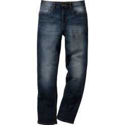 Dżinsy ze stretchem Classic Fit Straight. Niebieskie jeansy męskie bonprix. Za 129.99 zł.