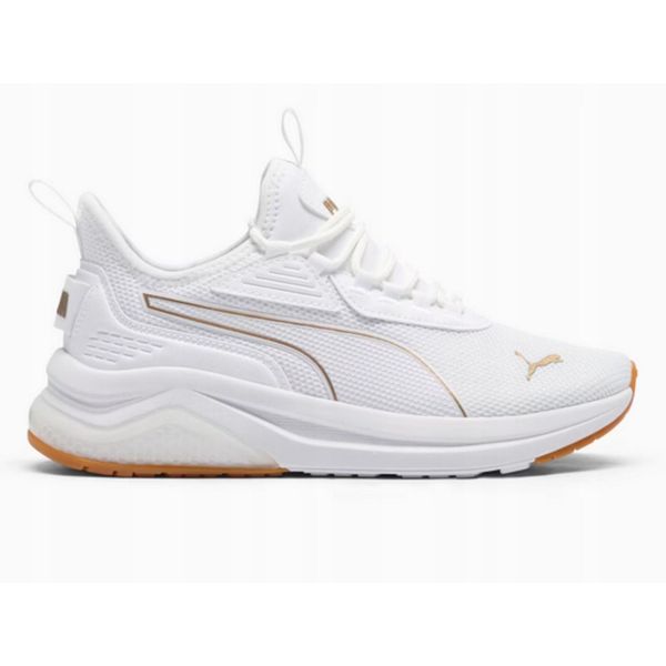 Buty damskie PUMA Amplifier. Białe obuwie treningowe damskie Puma, na fitness i siłownię. Za 239.00 zł.