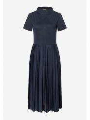 More & More Sukienka w kolorze granatowym rozmiar: 34. Niebieskie sukienki damskie MORE & MORE, na co dzień, bez wzorów, bez kołnierzyka, bez ramiączek, maxi, proste. Za 126.45 zł.