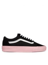 Vans Tenisówki Old Skool VN000D6WPIB1 Czarny. Czarne trampki i tenisówki damskie Vans, bez wzorów, ze skóry. Za 399.99 zł.