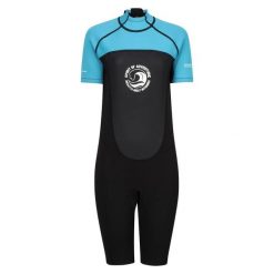 Kombinezon krótki damski Regatta 2mm Back-Zip. Czarne kombinezony damskie Regatta, xl, bez wzorów, sportowe, bez kołnierzyka, bez ramiączek, krótkie. Za 341.00 zł.