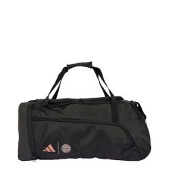Torba FC Bayern Away Duffel. Brązowe torby męskie na ramię Adidas, bez wzorów, z materiału, na ramię. Za 289.20 zł.