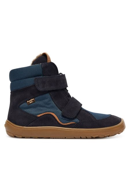 Froddo Śniegowce G3160247 S Granatowy. Niebieskie buty zimowe chłopięce Froddo, ze skóry. Za 319.99 zł.