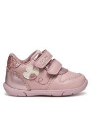 Geox Sneakersy B Zapito B566DC 054AJ C8014 Różowy. Czerwone buty sportowe dziewczęce Geox, bez wzorów, ze skóry, bez zapięcia. Za 129.99 zł.