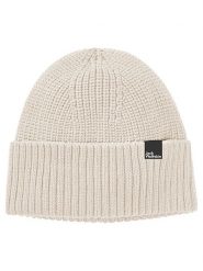 Jack Wolfskin Czapka w kolorze kremowym rozmiar: onesize. Brązowe czapki zimowe damskie Jack Wolfskin, z wełny. Za 144.92 zł.