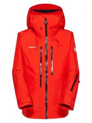 Mammut Kurtka narciarska "Mtn Pro 2.0 3L" w kolorze czerwonym rozmiar: XL. Czerwone kurtki narciarskie i snowboardowe damskie Mammut, l, bez wzorów, bez kaptura. Za 2,944.95 zł.