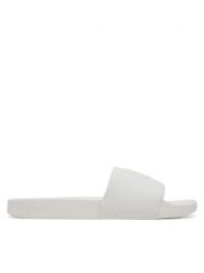 Calvin Klein Jeans Klapki Slide Hf Mono Cv YM0YM01282 Biały. Białe klapki i japonki męskie Calvin Klein Jeans, z jeansu. Za 129.99 zł.