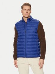 Tommy Hilfiger Kamizelka MW0MW37677 Niebieski Regular Fit. Niebieskie kamizelki męskie Tommy Hilfiger, m, z syntetyku. Za 559.99 zł.