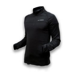 Bluza Trimm CUBE. Czarne bluzy bez kaptura męskie TRIMM, z polaru. W wyprzedaży za 147.00 zł.