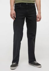 MUSTANG Big Sur Męskie Spodnie Jeansowe Denim Black 1013632 4000 981. Czarne spodnie materiałowe męskie Mustang, bez wzorów, z denimu. Za 229.99 zł.