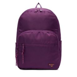 Plecak Roxy. Fioletowe plecaki damskie Roxy, bez wzorów, sportowe. Za 129.99 zł.