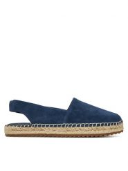 Marc O'Polo Espadryle RR2M3058 Granatowy. Niebieskie espadryle damskie Marc O´Polo, bez wzorów, ze skóry, bez obcasa. Za 299.99 zł.