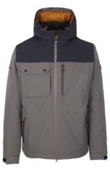Trespass Eastwell - Męski wyściełany płaszcz Storm Grey. Szare płaszcze męskie Trespass, l, bez wzorów. Za 444.90 zł.
