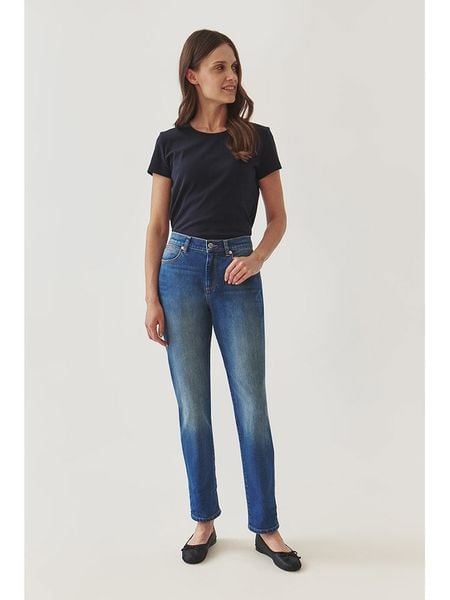 TATUUM Dżinsy - Regular fit - w kolorze granatowym rozmiar: 42. Niebieskie jeansy damskie Tatuum. Za 218.57 zł.