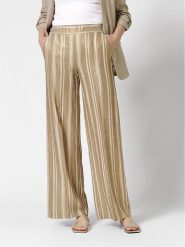 Rosner Spodnie w kolorze beżowym rozmiar: W36/L32. Brązowe spodnie materiałowe damskie Rosner, bez wzorów, z materiału. Za 208.99 zł.