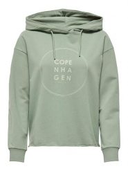 JDY Bluza w kolorze zielonym rozmiar: S. Zielone bluzy z kapturem damskie JDY, s, z bawełny. Za 105.63 zł.