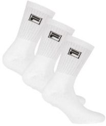 Skarpetki Fila Crew Tennis 3-pak unisex Białe 39-42. Białe skarpetki damskie 661, bez wzorów, z bawełny. Za 53.67 zł.