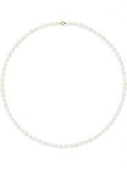 Pearline Naszyjnik perłowy w kolorze białym - dł. 42 cm rozmiar: onesize. Białe naszyjniki damskie Pearline, złote. Za 282.99 zł.