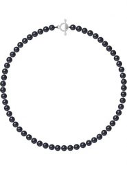 Pearline Naszyjnik perłowy w kolorze tahiti - dł. 42 cm rozmiar: onesize. Niebieskie naszyjniki damskie Pearline, srebrne. Za 252.99 zł.