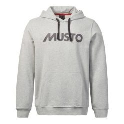 Bluza z kapturem Musto Logo. Szare bluzy z kapturem męskie Musto. Za 383.50 zł.