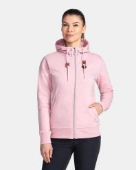 Damska bluza bez kaptura Kilpi TARALI-W. Czerwone bluzy z kapturem damskie Kilpi, z bawełny. Za 179.35 zł.