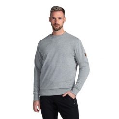Bluza Kilpi Oiran. Szare bluzy bez kaptura męskie Kilpi, m, z bawełny. Za 179.35 zł.