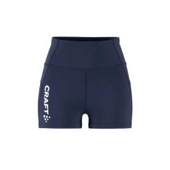 Spodnie lekkoatletyczne damskie Craft Rush 2.0. Niebieskie spodnie sportowe damskie Craft, m, z materiału, na fitness i siłownię. Za 187.00 zł.