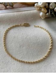 Luseera Pozłacana bransoletka rozmiar: onesize. Żółte bransoletki damskie Luseera, pozłacane. Za 34.99 zł.