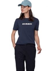 Mammut Koszulka w kolorze granatowym rozmiar: M. Niebieskie bluzki damskie Mammut, m, bez wzorów, z bawełny, bez kołnierzyka, bez ramiączek. Za 134.95 zł.