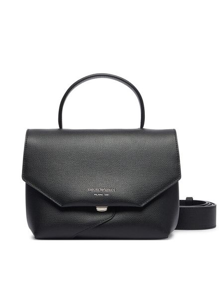Emporio Armani Torebka EW005672 AF29459 Czarny. Czarne torebki klasyczne damskie Emporio Armani, bez wzorów, ze skóry, bez dodatków. Za 2,149.00 zł.