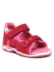 Lasocki Kids Sandały CI12-2566-11A Różowy. Czerwone sandały dziewczęce Lasocki Kids, ze skóry, bez zapięcia. Za 139.99 zł.