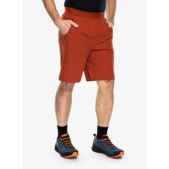 Spodenki turystyczne męskie Black Diamond Sierra Shorts. Czerwone szorty męskie Black Diamond, bez kołnierzyka. Za 183.99 zł.