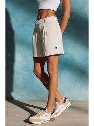 U.S. Polo Assn. Szorty w kolorze białym rozmiar: XL. Białe szorty damskie U.S. Polo Assn., bez wzorów, z bawełny. Za 140.53 zł.