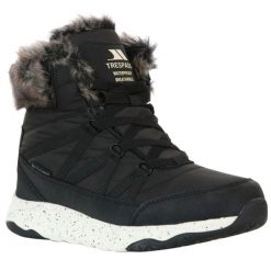 Buty Zimowe Damskie Kenna. Czarne obuwie trekkingowe damskie Trespass, na zimę. Za 589.99 zł.