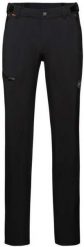 Spodnie turystyczne męskie Mammut Runbold Pants. Czarne spodnie sportowe męskie Mammut, z materiału. Za 548.50 zł.