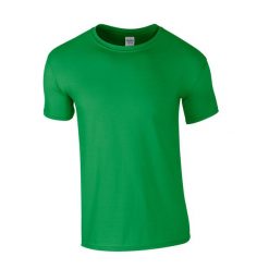 Koszulka Softstyle Dla Dorosłych Unisex. Zielone bluzki damskie Gildan, xl, bez wzorów, sportowe, bez kołnierzyka, bez ramiączek. Za 28.99 zł.