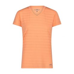 Koszulka damska CMP. Brązowe bluzki damskie CMP, bez wzorów, sportowe, bez kołnierzyka, bez ramiączek. Za 192.00 zł.