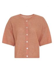 MOSS COPENHAGEN Kardigan w kolorze karmelowym rozmiar: XS/S. Brązowe kardigany damskie MOSS COPENHAGEN, s, bez wzorów, z wełny. Za 254.95 zł.
