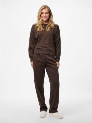 Pieces Bluza "Chilli" w kolorze brązowym rozmiar: XS. Brązowe bluzy bez kaptura damskie Pieces, xs. Za 61.46 zł.