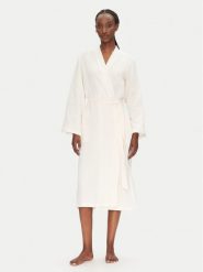 Hunkemöller Szlafrok 302094 Écru. Szlafroki damskie Hunkemöller, s, bez wzorów, z bawełny. Za 129.99 zł.