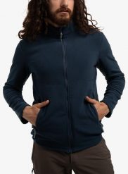 Bluza rozpinana Turbat Classic Fleece. Niebieskie bluzy z kapturem męskie TURBAT, l, z materiału. Za 214.49 zł.