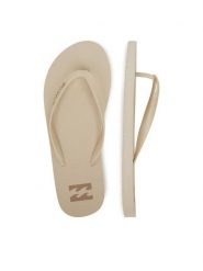 Billabong Japonki 800269A Beżowy. Brązowe klapki damskie Billabong, bez wzorów, z syntetyku, bez obcasa. Za 59.99 zł.
