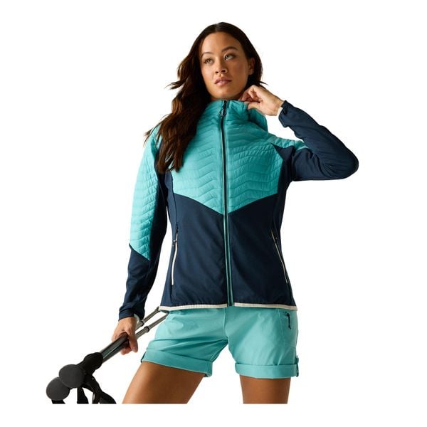 Damska Kurtka Hybrydowa Air Lite. Brązowe kurtki damskie Dare 2b, m, bez wzorów, z elastanu, z kapturem. Za 343.99 zł.