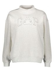 GAP Bluza w kolorze jasnoszarym rozmiar: S/M. Szare bluzy bez kaptura damskie GAP, m. Za 214.95 zł.