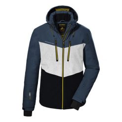 Kurtka męska Killtec KSW 45 MN SKI JCKT. Niebieskie kurtki narciarskie i snowboardowe damskie KILLTEC, m, bez wzorów, bez kaptura, narciarskie. Za 739.00 zł.