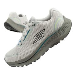Buty sneakersy sportowe męskie Skechers Go Run. Szare buty sportowe na co dzień męskie Skechers, bez zapięcia. Za 289.99 zł.